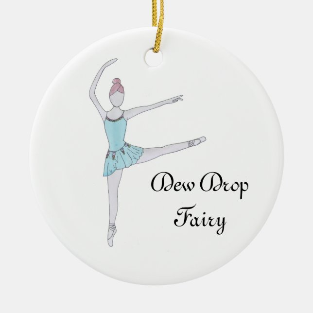 Dew Drop Fairy keepsak Nutcracker ornament (Framsidan)