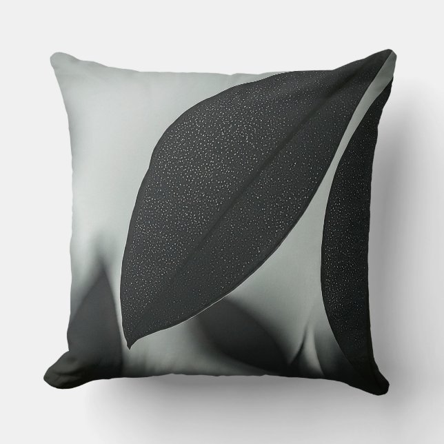 "Dew-Kissed Serenity" Kudde (Framsida)