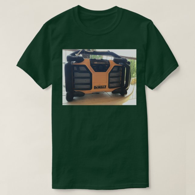 DeWalt-radio T Shirt (Design framsida)