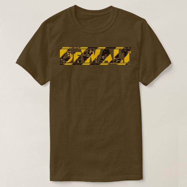 Dewalt tung verktyg kor t shirt (Design framsida)