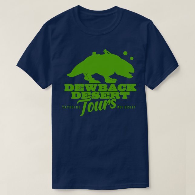 Dewback Desert Tours T Shirt (Design framsida)