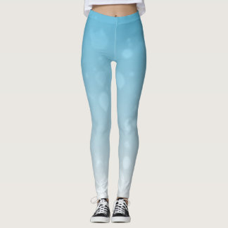 Dewdrott: White Art Mode Design Leggings