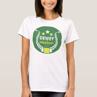 Dewey 4 Prez-Tanktop (rund logotyp) T Shirt