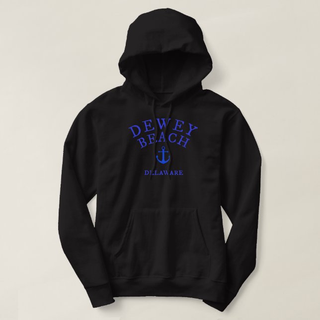 Dewey Beach, Delaware Sea Tee, Nautical Them Hoodie (Design framsida)