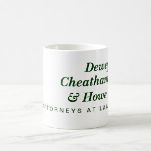 Dewey, Cheatham & Howe Kaffemugg