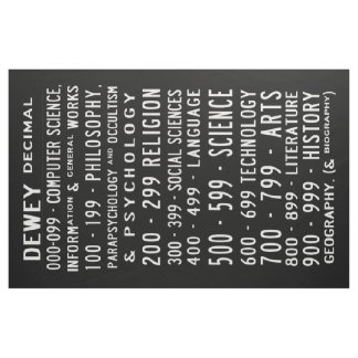 Dewey Decimal Busroll - Tjock kvartal Tyg