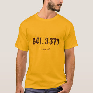 Dewey decimal- kaffeskjorta t shirt