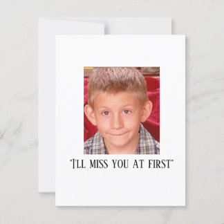 Dewey Malcom i mitten Vykort