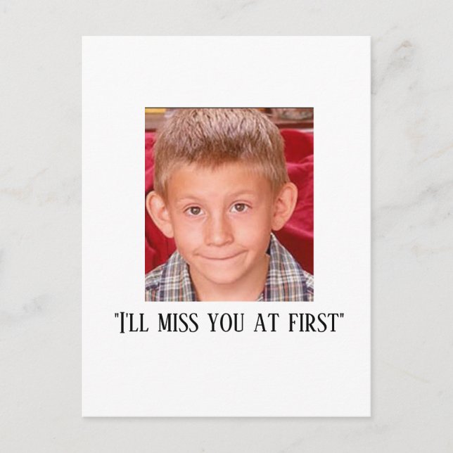 Dewey Malcom i mitten Vykort (Framsida)