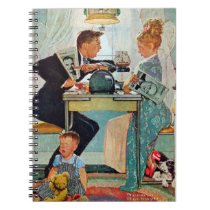 Dewey v. Truman Anteckningsbok Med Spiral