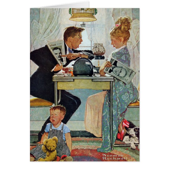 Dewey v. Truman Hälsningskort (Framsidan)