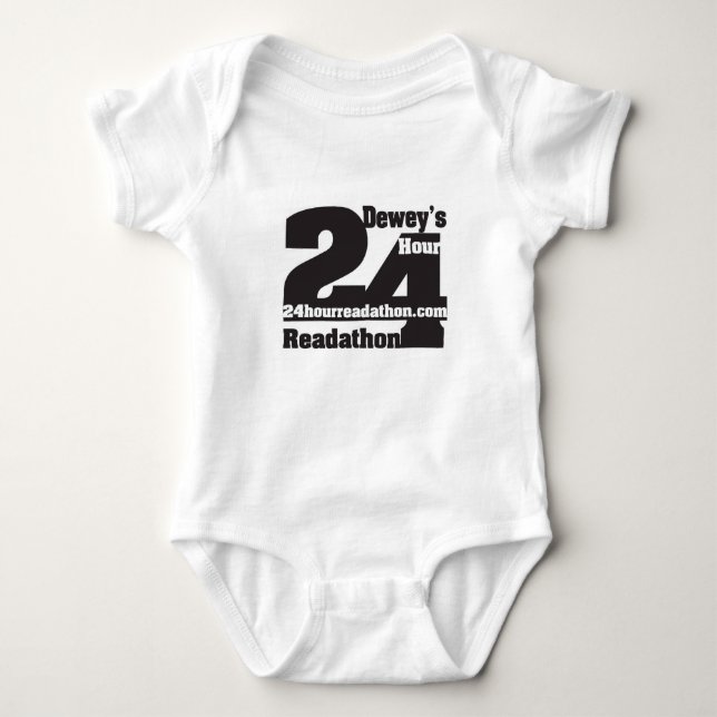 Deweys 24 timmeReadathon skjorta Tee (Framsida)