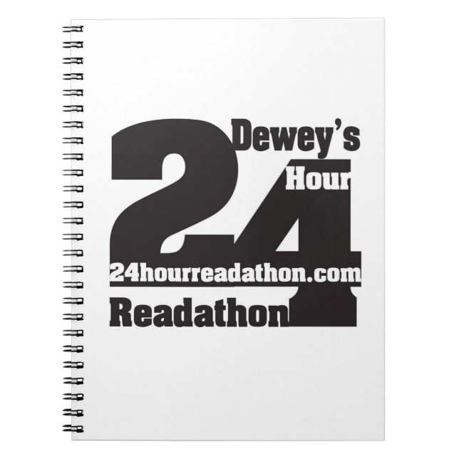 Deweys Readathon anteckningsbok (Framsidan)