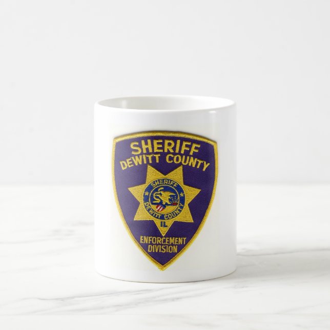 Dewitt County sheriffmugg Kaffemugg (Center)