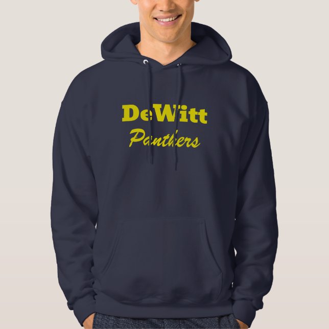 DeWitt High School Prated Hoodie (Framsida)