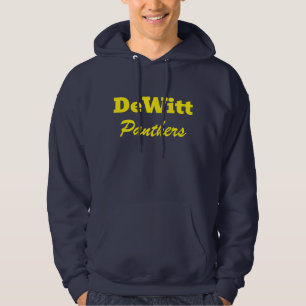 DeWitt High School Tryckt Hoodie