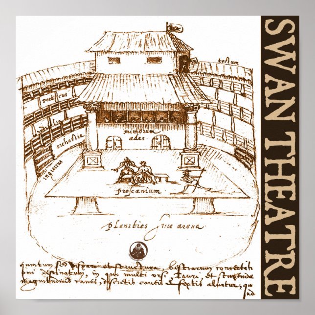 DeWitts teatersketch i Svan Poster (Framsidan)