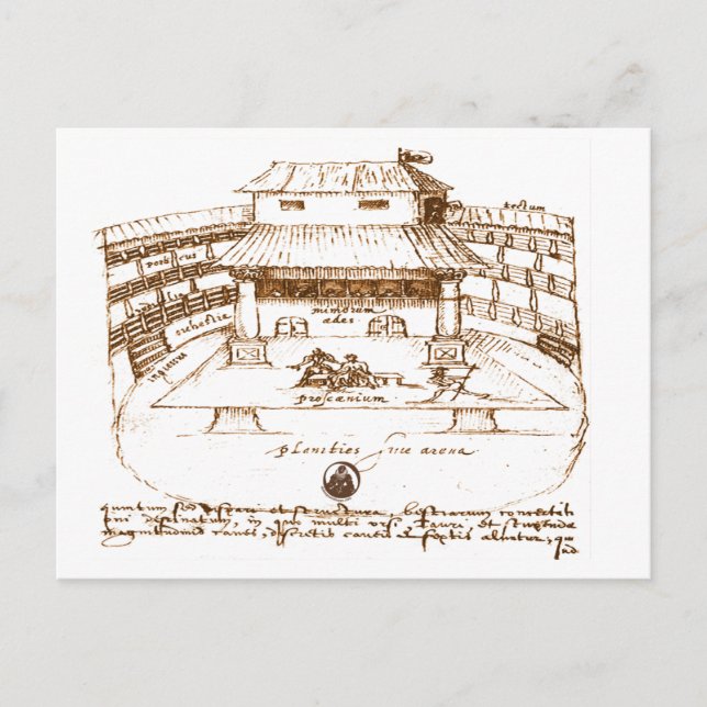 DeWitts teatersketch i Svan Vykort (Framsida)