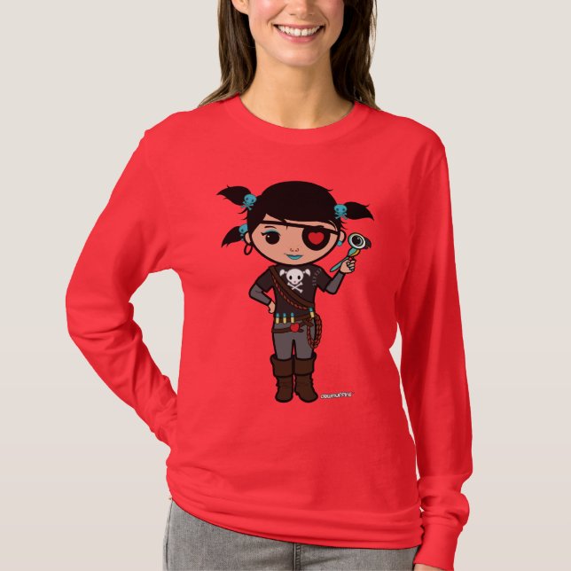 dewmuffins-fjärd-bonney tee (Framsida)