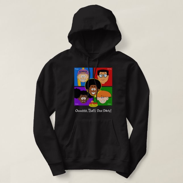 "Dex n'Them" Hoodie (Design framsida)