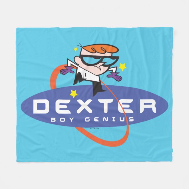 Dexter "Boy Genius" Fleecefilt (Framsidan (Horisontell))