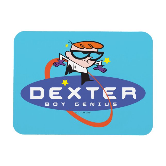 Dexter "Boy Genius" Magnet (Horisontell)