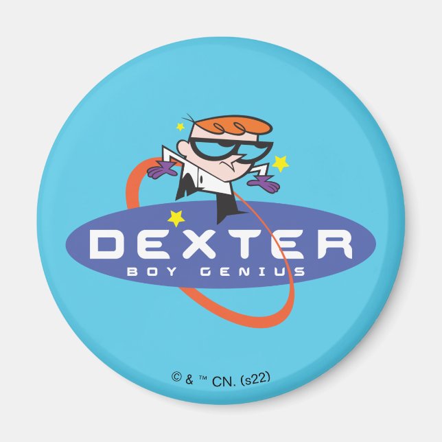 Dexter "Boy Genius" Magnet (Framsidan)