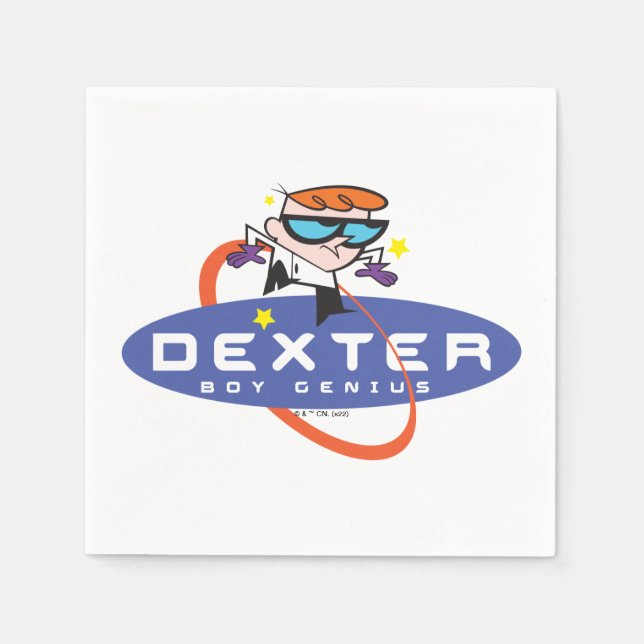 Dexter "Boy Genius" Pappersservett (Framsidan)