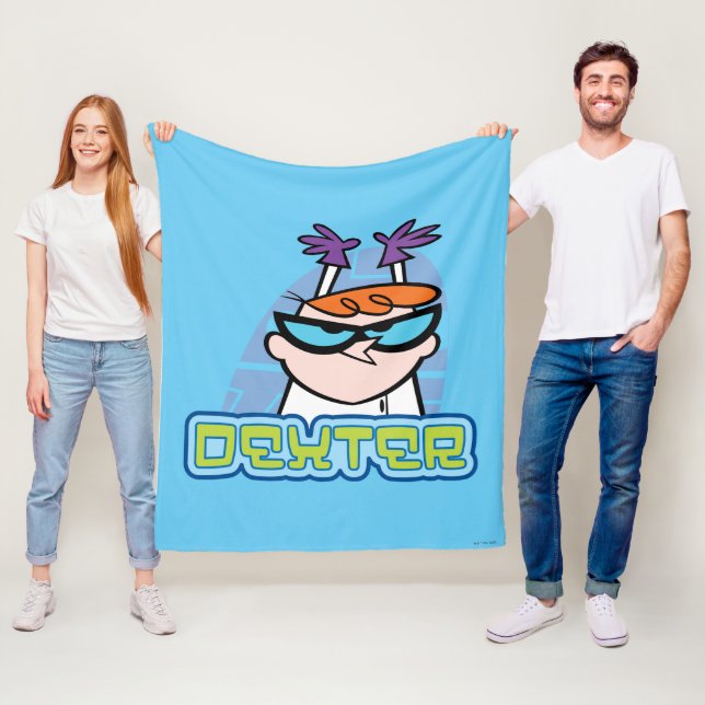 Dexter Character Name Graphic Fleecefilt (På plats)