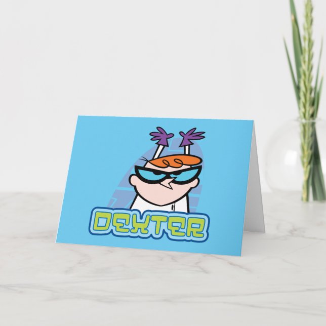 Dexter Character Name Graphic Kort (Framsida)