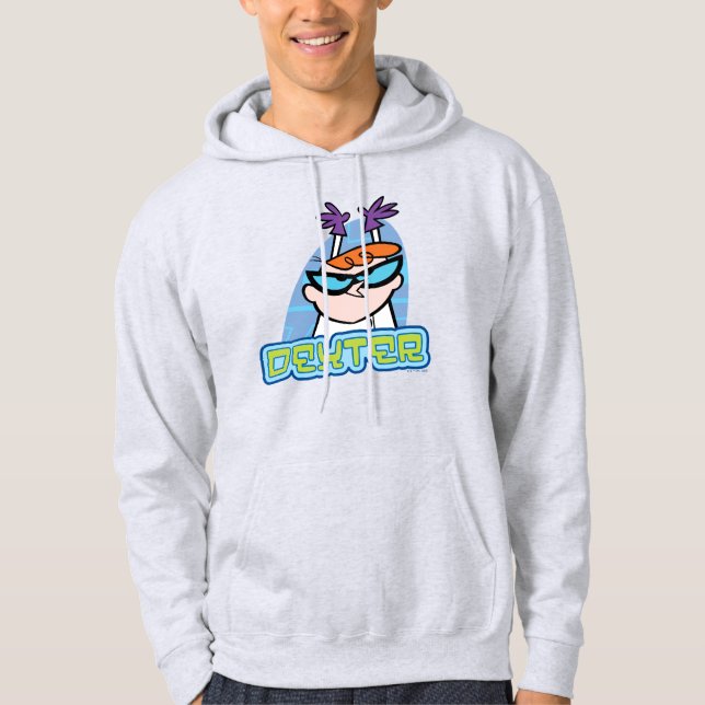 Dexter Character Namn Graphic Hoodie (Framsida)