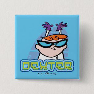 Dexter Character Namn Graphic Knapp