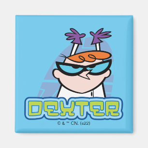 Dexter Character Namn Graphic Magnet