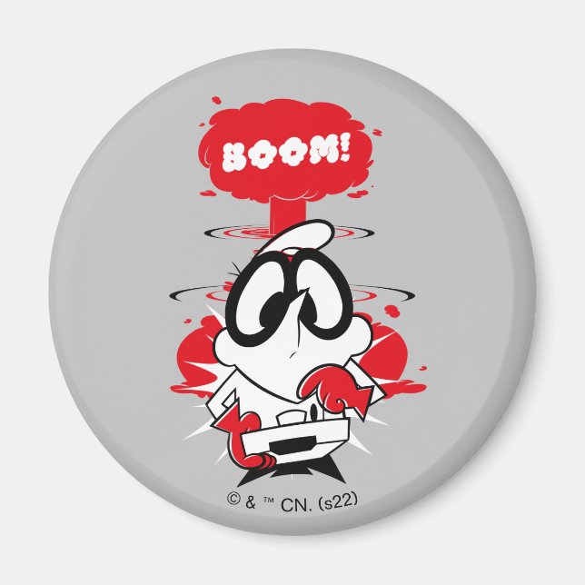 Dexter Detonation-grafik Magnet (Framsidan)