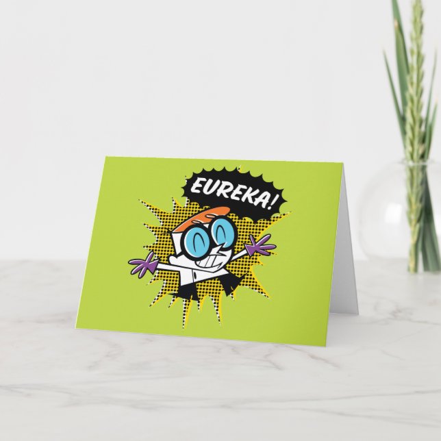 Dexter "Eureka!" Bildtext för raster Kort (Framsida)