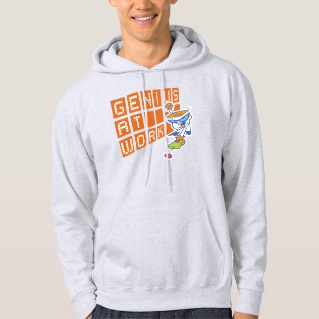 Dexter "Genius at Work" Hoodie (Framsida)