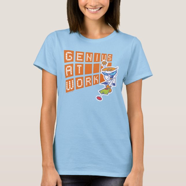 Dexter "Genius at Work" T Shirt (Framsida)