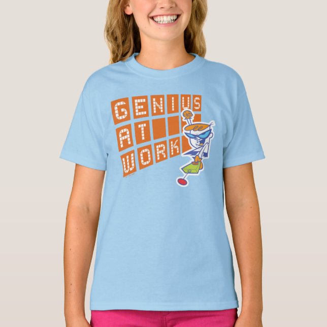 Dexter "Genius at Work" T Shirt (Framsida)