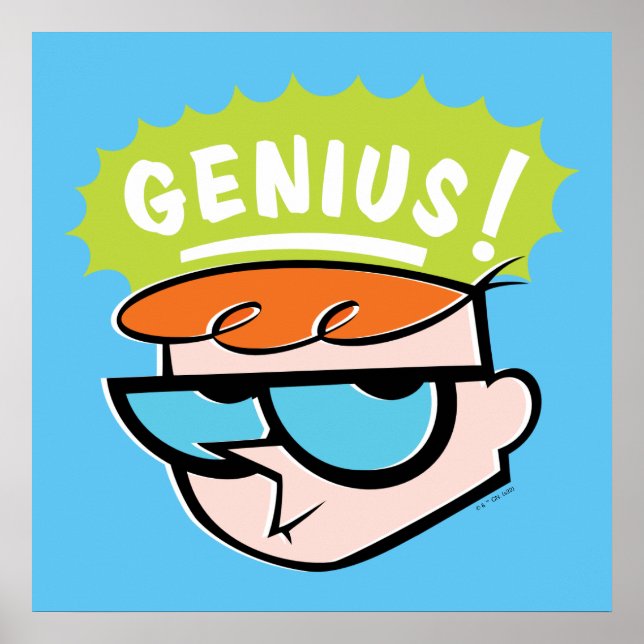 Dexter "Genius" Callout Graphic Poster (Framsidan)