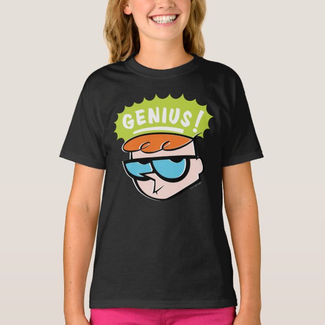 Dexter "Genius" Callout Graphic T Shirt (Framsida)