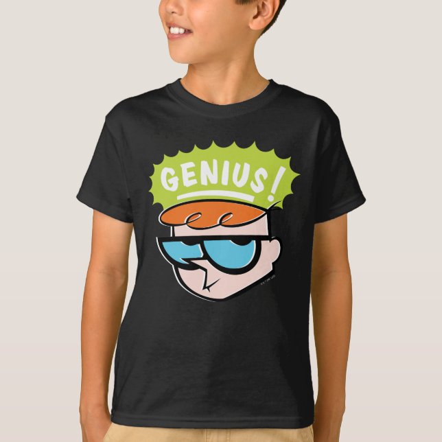 Dexter "Genius" Callout Graphic T Shirt (Framsida)