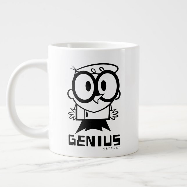 Dexter "Genius" dispositionsgrafik Jumbo Mugg (Vänster)