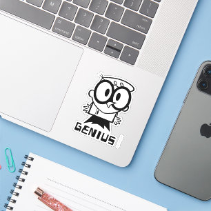 Dexter "Genius" dispositionsgrafik Klistermärken