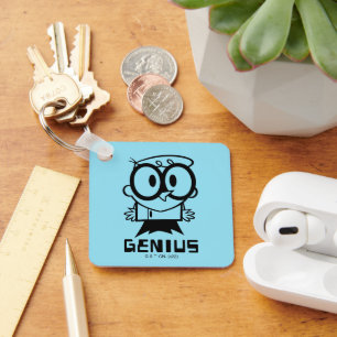 Dexter "Genius" dispositionsgrafik Nyckelring