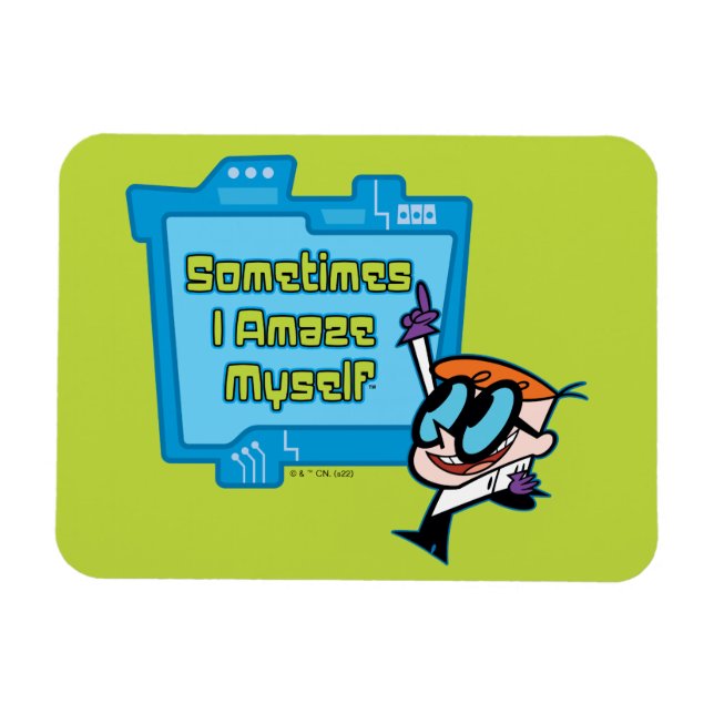 Dexter - ibland så Amaze mig själv Magnet (Horisontell)