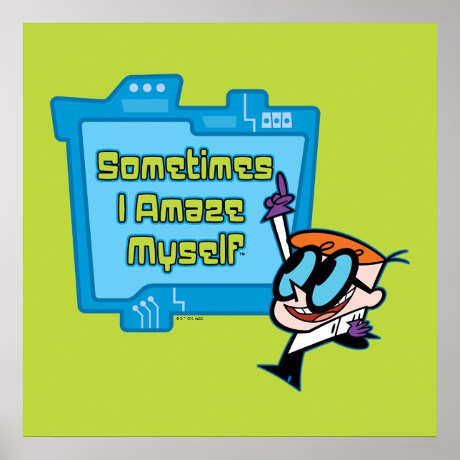 Dexter - ibland så Amaze mig själv Poster (Framsidan)