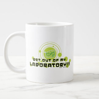 Dexter, lämna mitt laboratorium!! jumbo mugg