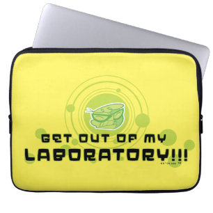 Dexter, lämna mitt laboratorium!! laptop fodral