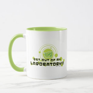 Dexter, lämna mitt laboratorium!! mugg