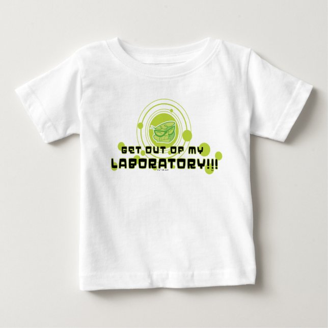 Dexter, lämna mitt laboratorium!! t shirt (Framsida)